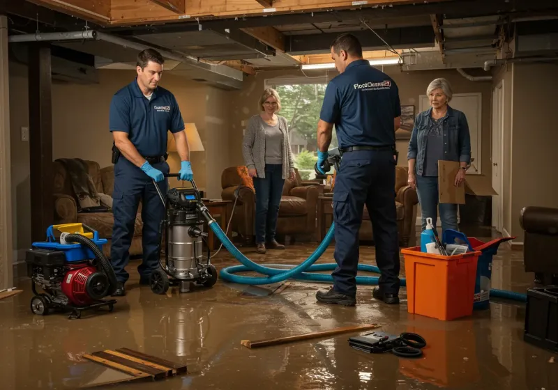 Basement Water Extraction and Removal Techniques process in Vance County, NC